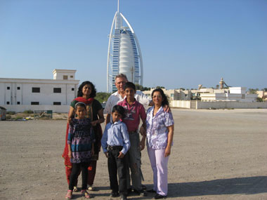 Ein Blick auf Burj al Arab