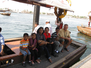 Helen, Shanti, Tony, Ria, Chris und Hans